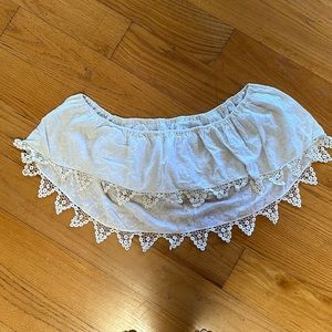 Egyptian cotton off the shoulder